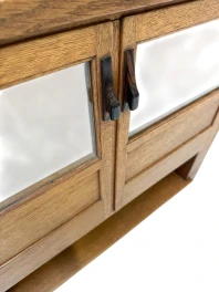 Art Deco Modernist Cabinet by Anton Lucas for N.V. Meubelkunst Leiden, 1920s